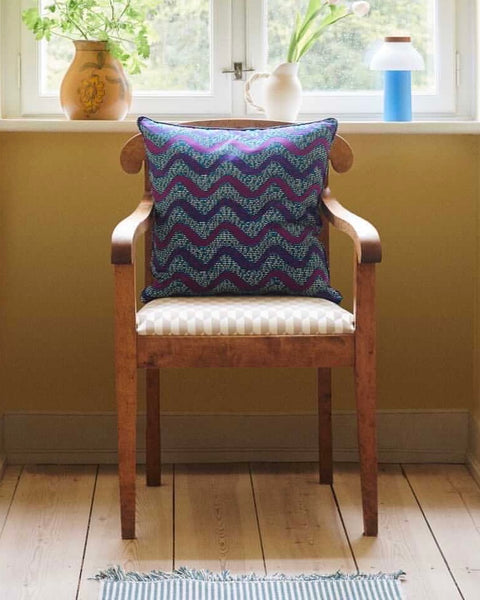 Bespoke cushion (purple)