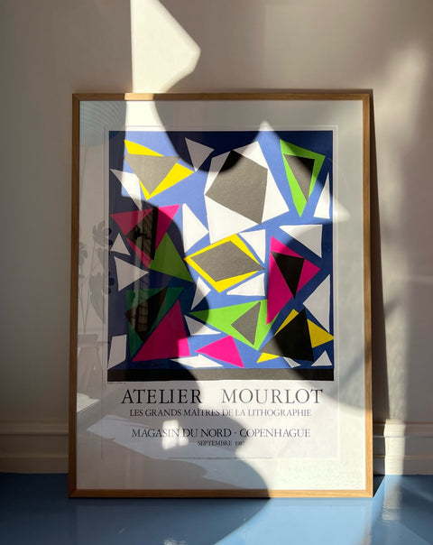 Vintage L'atelier Mourlot Poster by Henri Matisse exhibition poster