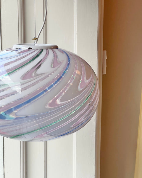 Vintage Murano Multi-coloured/transparent ceiling lamp