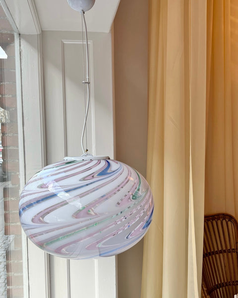 Vintage Murano Multi-coloured/transparent ceiling lamp