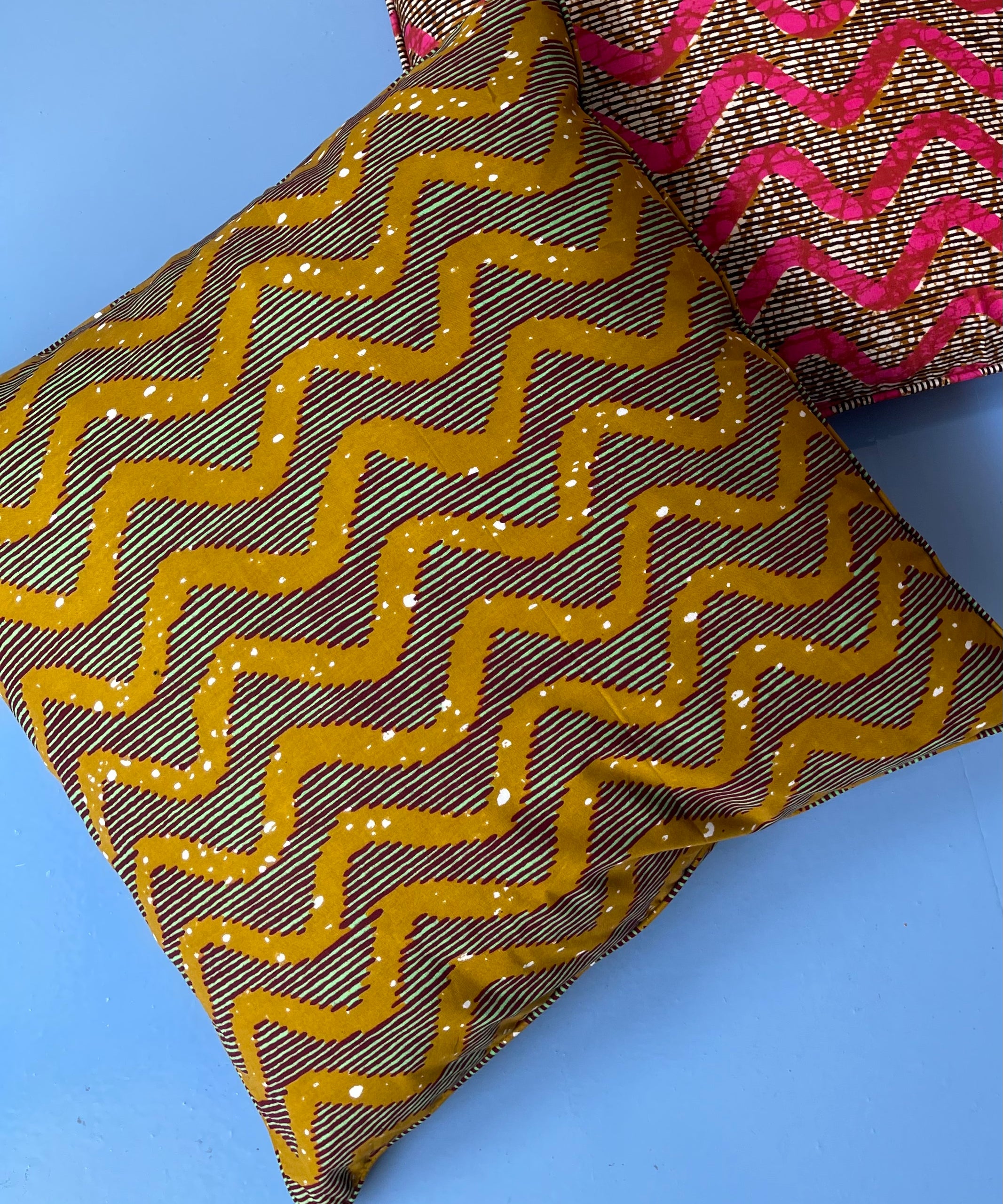 Bespoke cushion (ochre)
